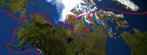 Northwest Passage map