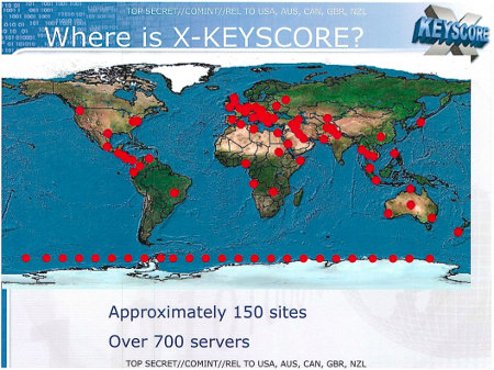 XKeyscore tap location map