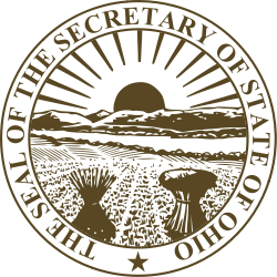 Seal of the Secretary of State of Ohio