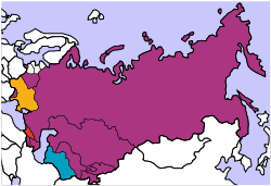 Commonwealth of Independent States map