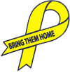 BRING THEM HOME magnetic ribbon